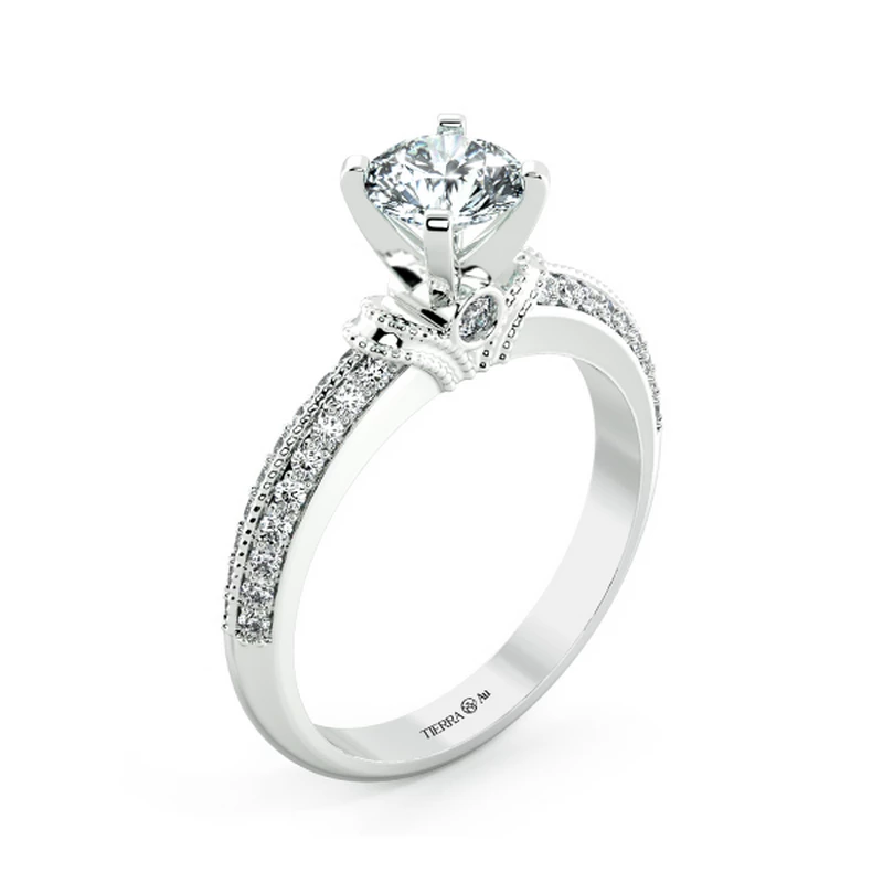 Nhẫn đính hôn Royal design NCH9911 4